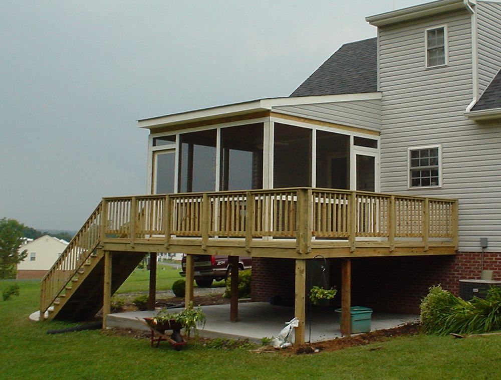 Screened Porches Lynchburg The Southern Porch Company 0336